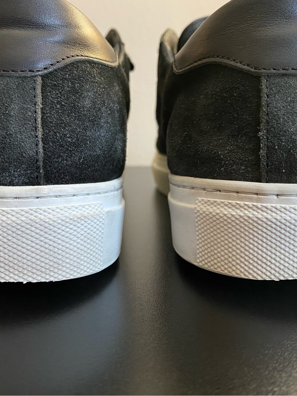 To Boot New York Adam Derrick Men 9 US Black Suede Low Top Sneakers Made Italy - Picture 13 of 13